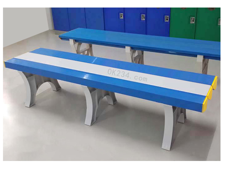 塑料更衣凳工程應(yīng)用實(shí)景圖-OK234塑料更衣柜