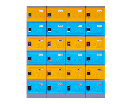 六層塑料更衣柜儲(chǔ)物柜